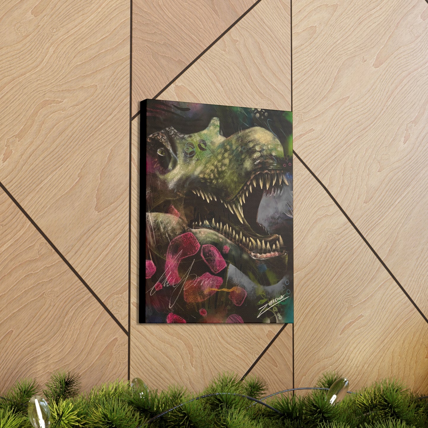 Spinosaurus Canvas Gallery Wrapped Print