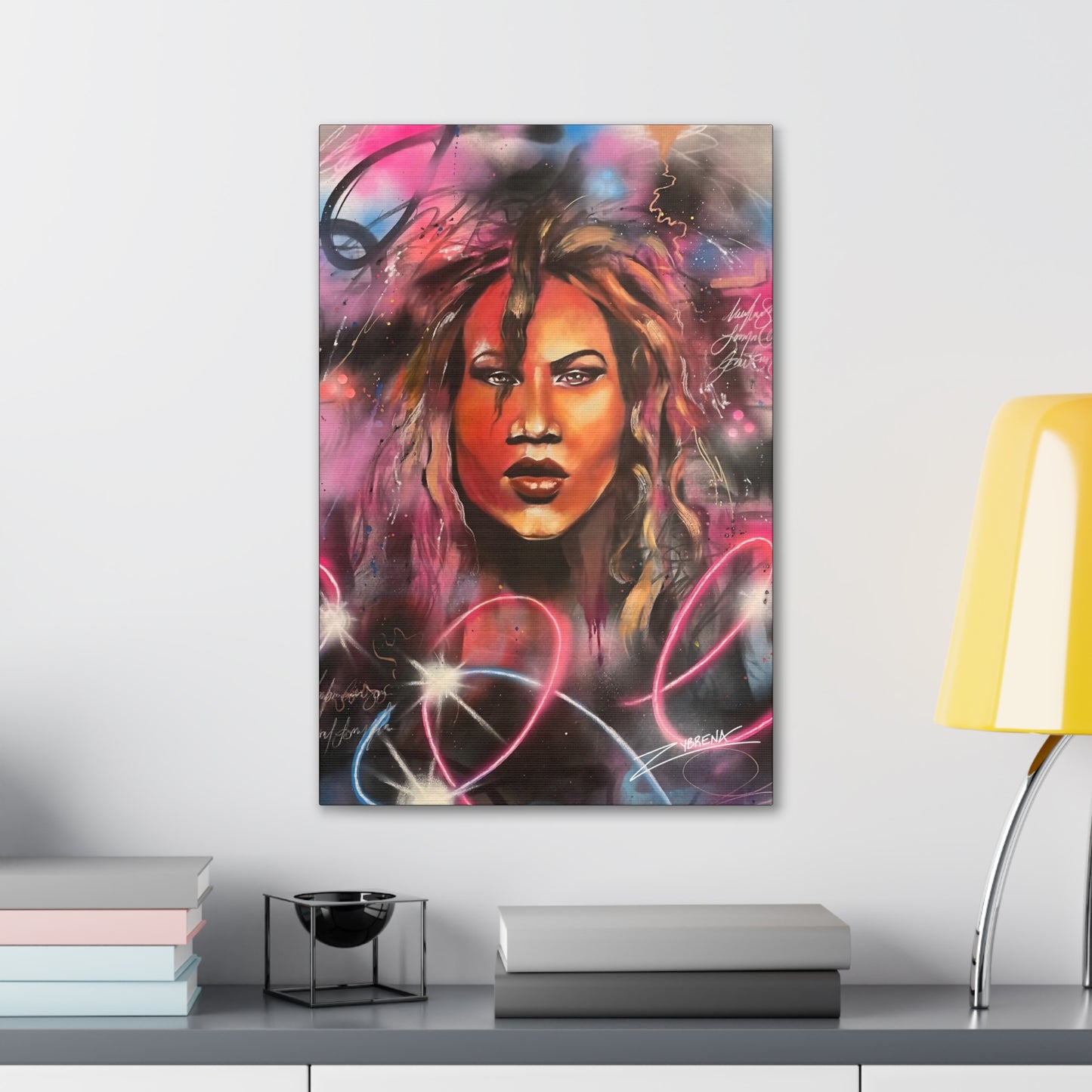 "Intention" Canvas Gallery Wrapped Print