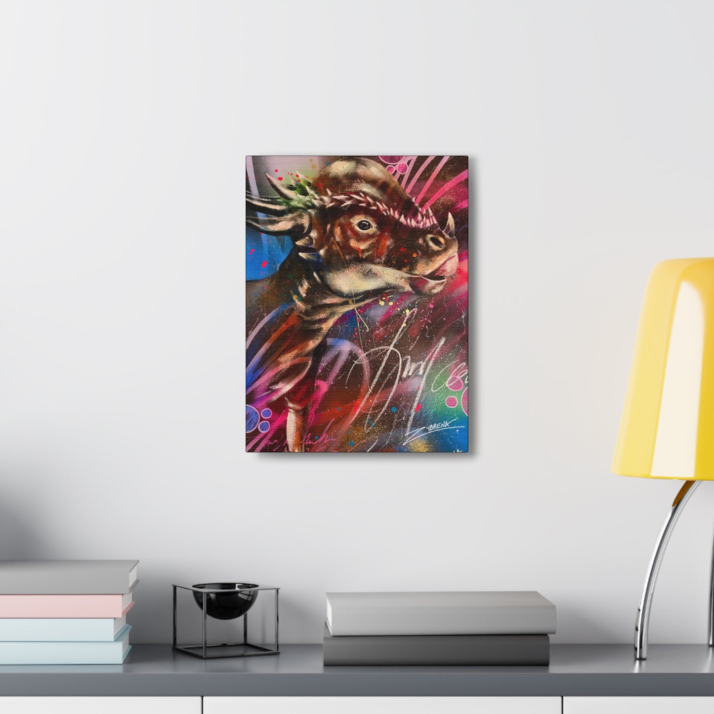 Stygimoloch Canvas Gallery Wrapped Print