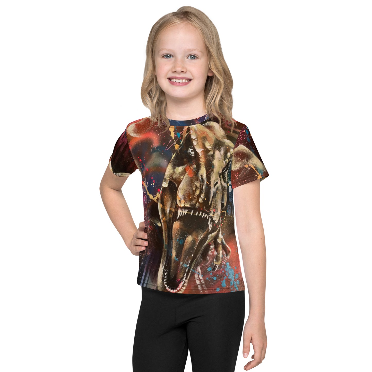 Tyrannosaurus Rex Kids Crew Neck T-shirt