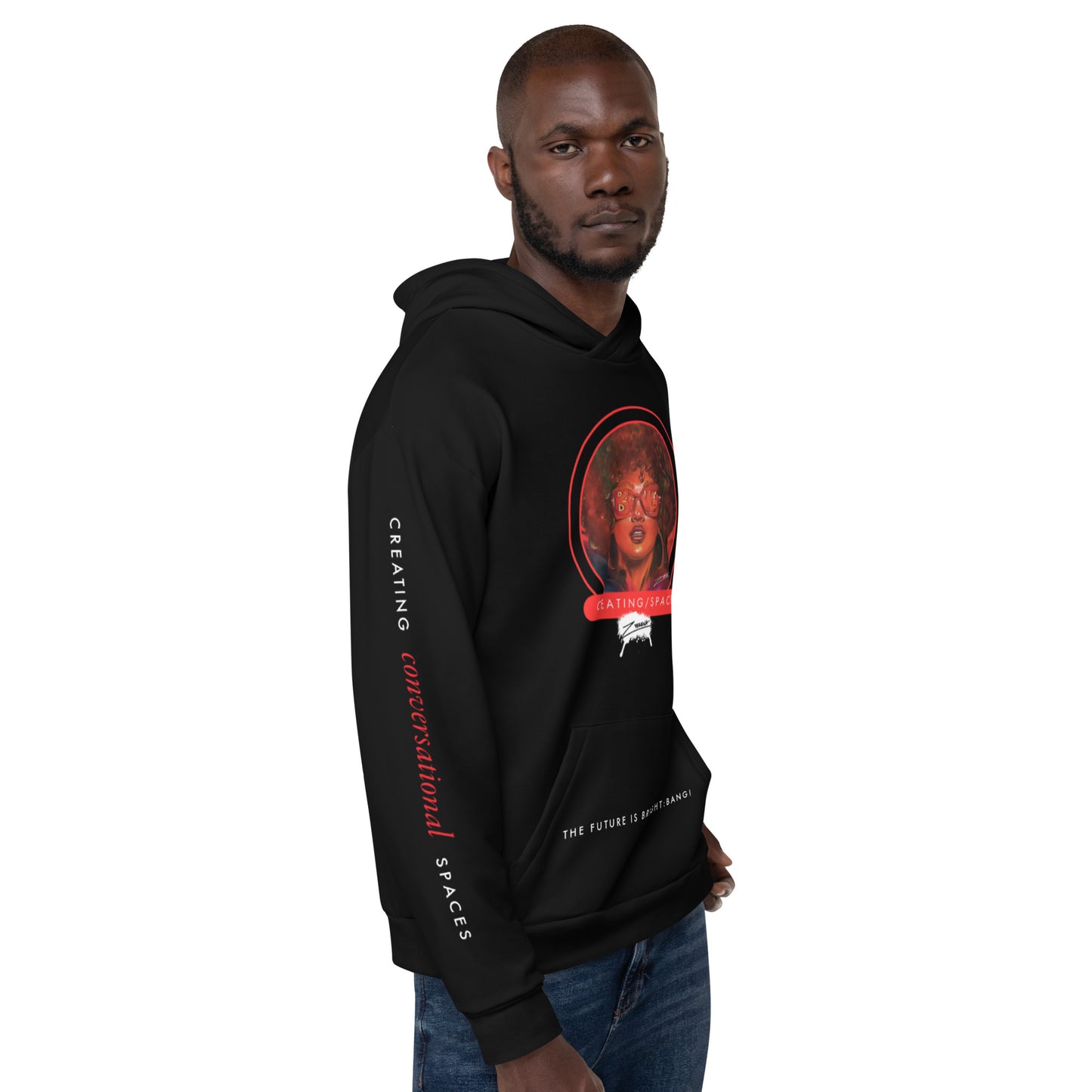 Conversational Spaces Unisex Hoodie