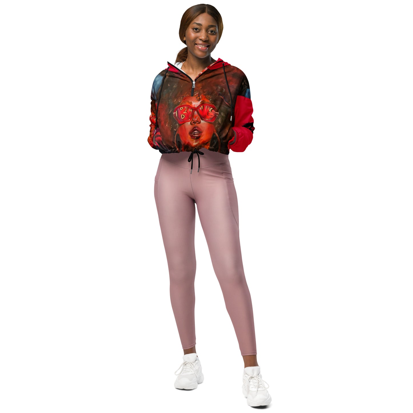 The Future is Bright: BANG! Women’s Cropped Windbreaker