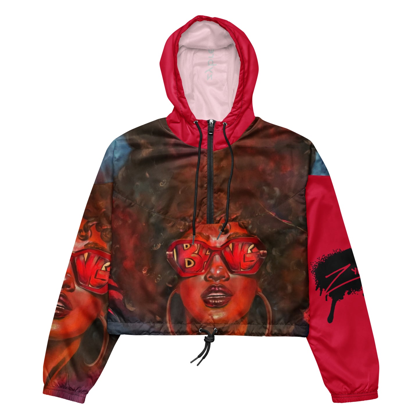 The Future is Bright: BANG! Women’s Cropped Windbreaker