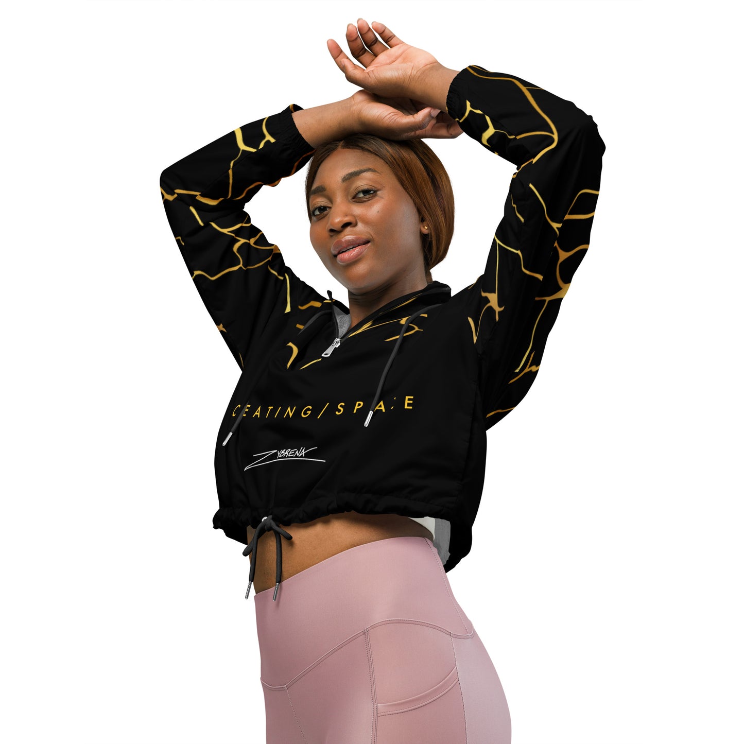 Women’s Kintsugi Cropped Windbreaker