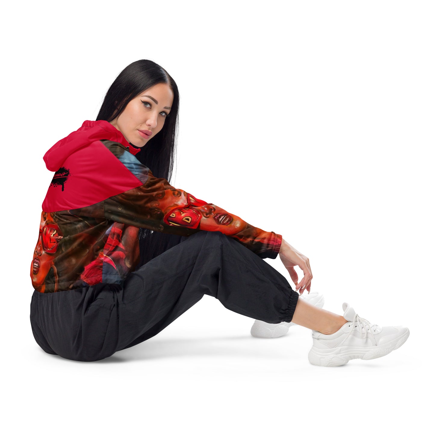 The Future is Bright: BANG! Women’s Cropped Windbreaker
