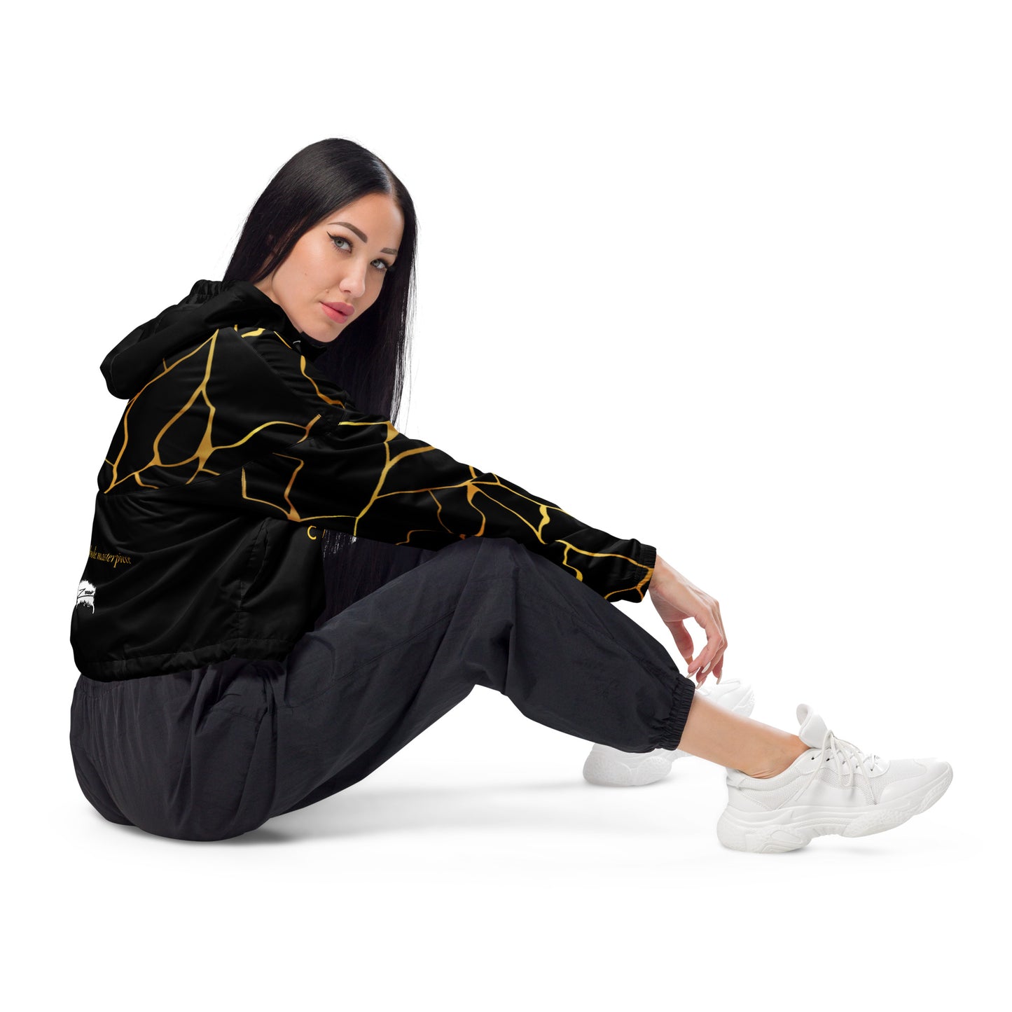 Women’s Kintsugi Cropped Windbreaker