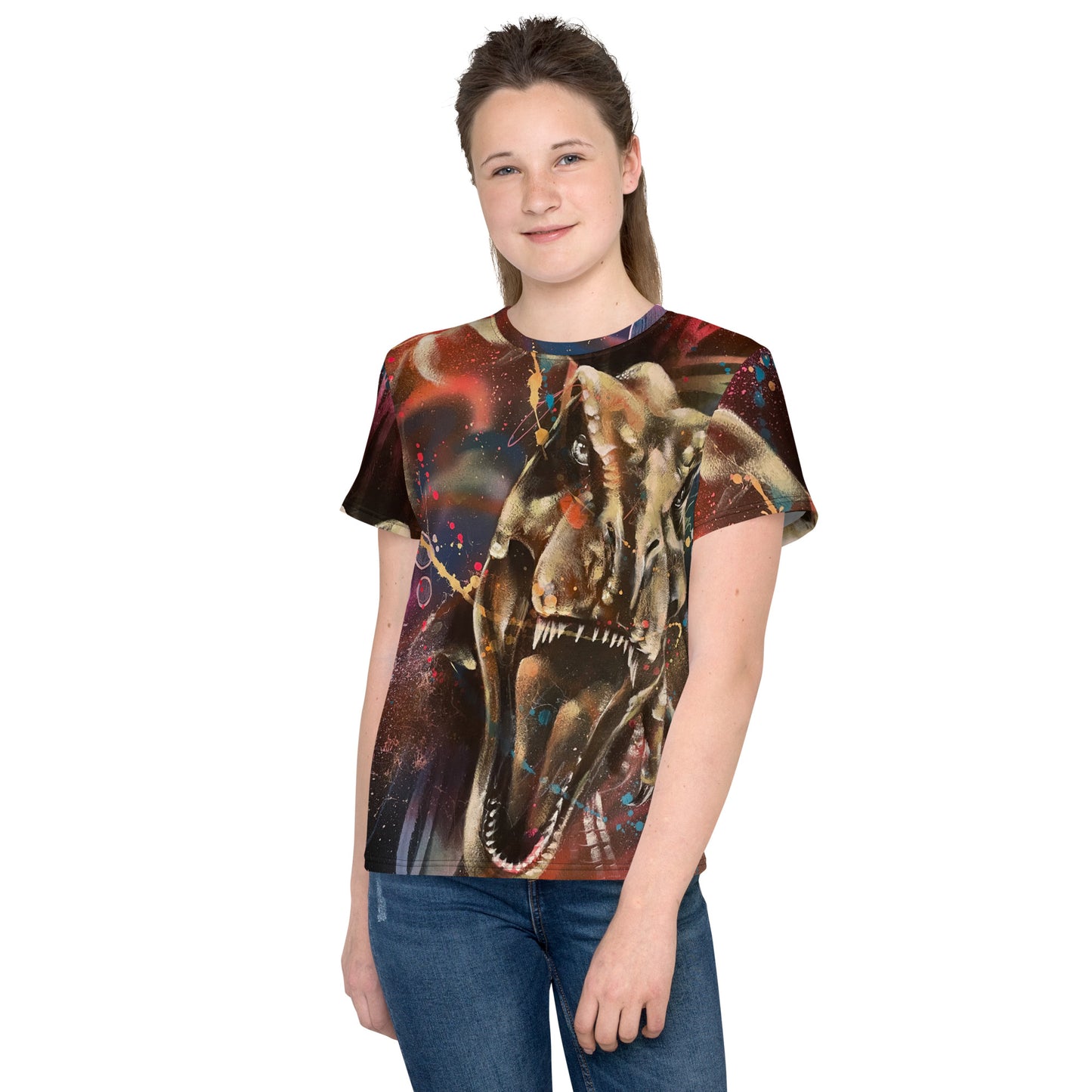TRex Youth crew neck t-shirt