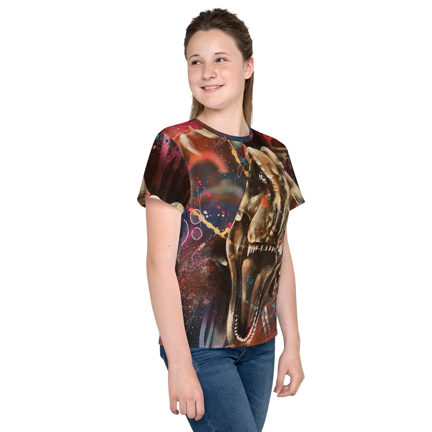 TRex Youth crew neck t-shirt