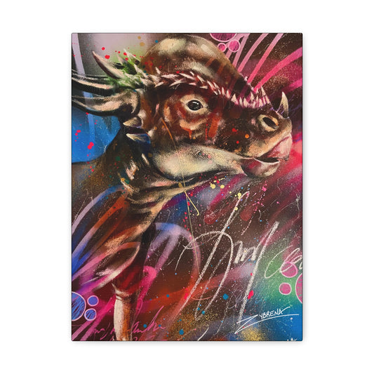 Stygimoloch Canvas Gallery Wrapped Print